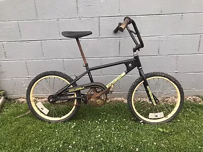 Vintage Columbia Pro Am Bicycle BMX Racing Black • $175