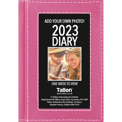 £4.98 • Buy Pink Photo Album A7 Diary 2023 - Lifestyle - Week To View