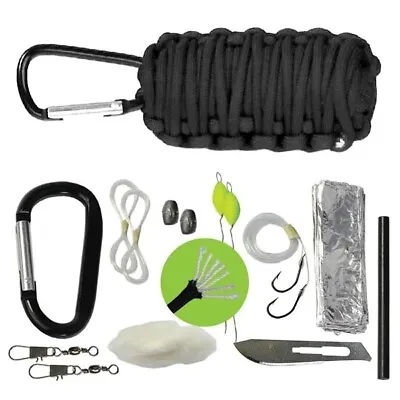 Frog & CO Paracord Survival Kit Grenade-10 Pieces-Paracord-Outdoors-Emergencies • $8.95