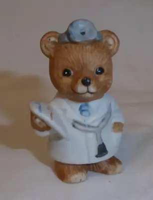 Vintage Homco Miniature Doctor Bear Porcelain Figurine # 8820 • $9.99