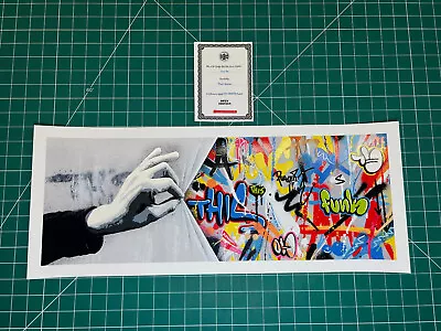 Martin Whatson “Sneak Peek  Art Screen Print By Graffiti Prints Timed Edition LE • £265.04