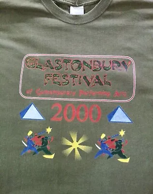 Glastonbury Festival 2000 T-shirt David Bowie Nine Inch Nails • $50