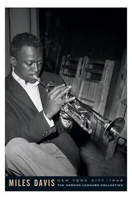Miles Davis Poster - New York 1948 - Rare New Hot 24x36 • £10.10