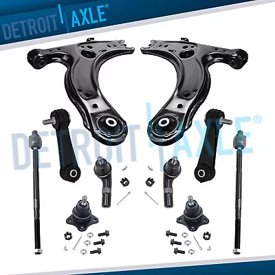 Front Lower Control Arm Ball Joint Tie Rod Sway Bar Kit For Beetle Golf Jetta • $104.70