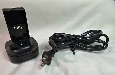 Xbox 360 Quick Charge Kit Controller Battery Charger Dock Black OEM Genuine • $12