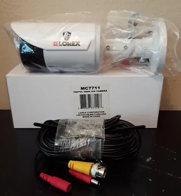 MC7711 Lorex 960H 700TVL Weatherproof Night Vision Security AIS Camera + Cables • $39