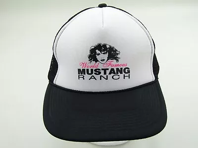 World Famous Mustang Ranch Hat Mesh Trucker OTTO One Size Fits Most Snapback  • $17.09