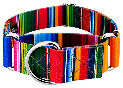 Country Brook Petz® 1 1/2 Inch Serape Martingale Dog Collar • $15.97