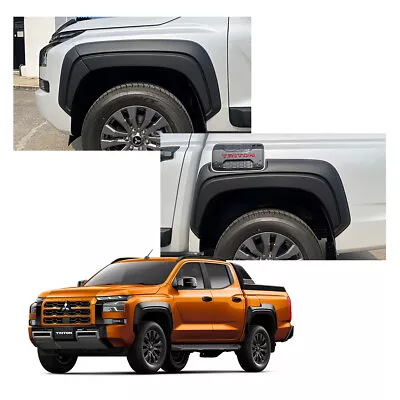 6  Fender Flares Arch Fits Mitsubishi L200 Triton 4 Dr Double Cab 2024 - 2025 • $367.72