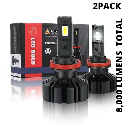 LED H9 High Beam Headlight Bulbs For 21 Chevy Spark W/HID Headlamp(Low) OffRoad • $59.98