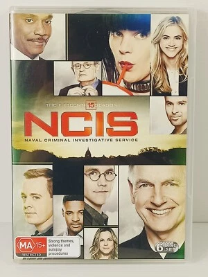 NCIS Season 15 Region 4 DVD 6 Disc Set 24 Episodes 2018 16+ Hours Mark Harmon VG • $18