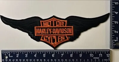Authentic Rare Vintage Never Used XL Wings Harley-Davidson Patch / Emblem • $69