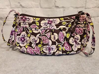 Vera Bradley Frannie Crossbody Plum Petals Small Shoulder Bag • $16.88