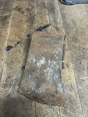 Vintage Old 3 1/4 Lb Axe Head Wedge Logger Tool Snow & Nealley Bangor Maine USA • $39.99