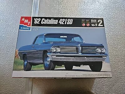 AMT ERTL '62 Pontiac Catalina 421SD Model Car Kit #6134 1:25 Sealed Parts Bags • $15