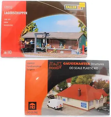 Faller/gaugemaster 'oo/ho' Scale Store Shed & Fordhampton Surgery • £39.50