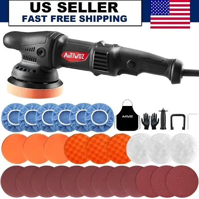 920W 5  Dual Action Car Polisher Buffer Sander Orbita DA Polishing Machine Pad • $66.99