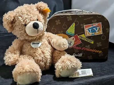 NWT Steiff Fynn Teddy Bear In Suitcase 111471 • $44.99