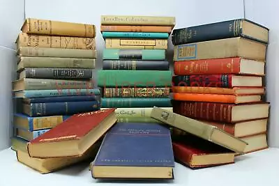 Lot Of 5 Vintage Old Rare Antique Hardcover Books - Mixed Color - Random • $19.95