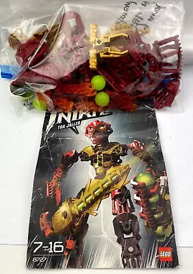 LEGO BIONICLE Inika TOA KONGU 8727 100% COMPLETE With Manual 2006 • $39.99