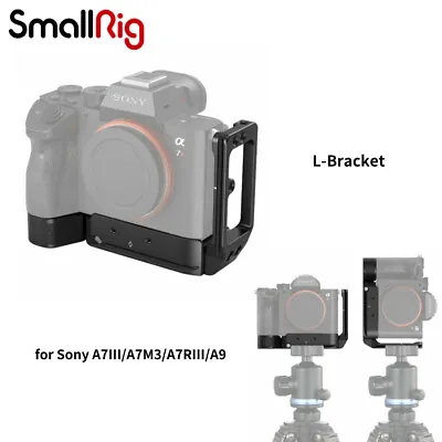 $73.02 • Buy SmallRig Arca QR L-Bracket For Sony A7 III A7R III And A9 Camera-2122D