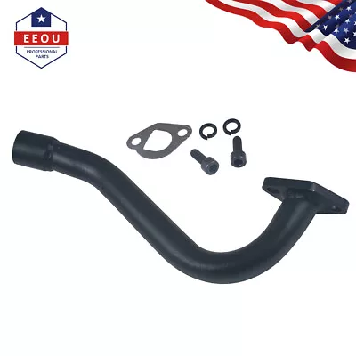 Exhaust Pipe For Predator 196cc 212cc Honda GX160 GX200 Coleman CT200U Mini Bike • $24.99