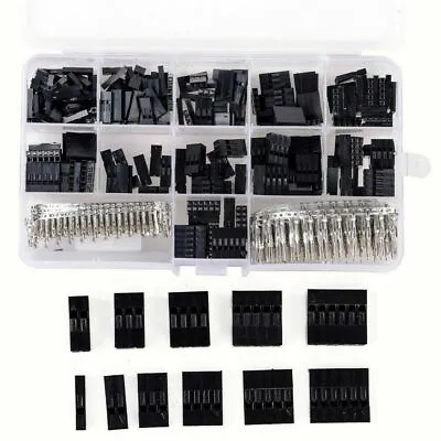 $17.58 • Buy 620pcs Dupont Wire Jumper Pin Header Connector Housing Kit And M/F Crimp Pins
