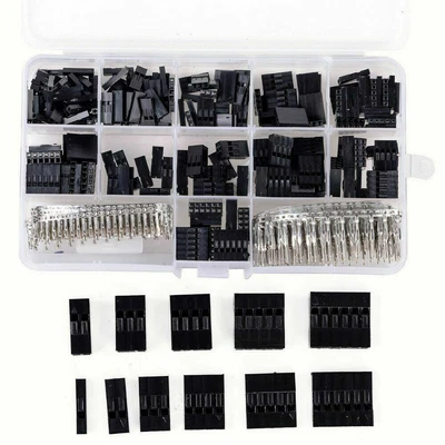 620pcs Dupont Wire Jumper Pin Header Connector Housing Kit And M/F Crimp Pins • $17.58