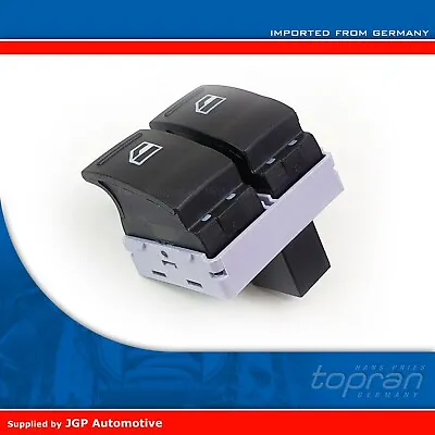 VW Transporter T5 [03-15] Front Drivers Right Electric Window Switch 7E0959855B • £21.99