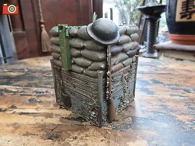 TRENCH PEN POT / HOLDER. Great Re-creation. WW1 WW2. Unique Great Army Gift.  • £17.99