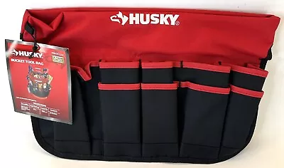 Husky 12 In 30 Pocket Heavy Duty 5 Gallon Bucket Tool Storage 1000 053 254 • $19.99