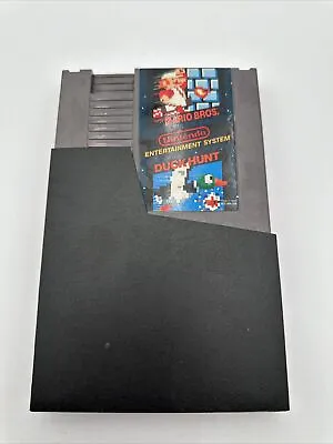 1985 Super Mario Bros. AND Duck Hunt Original Nintendo NES-MH-USA Game Cartridge • $11.99
