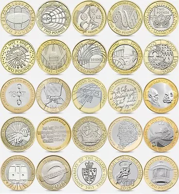 £5.25 • Buy RARE £2 Two Pound Coins Royal Mint British Coin Hunt Choose Year UN / CIRCULATED