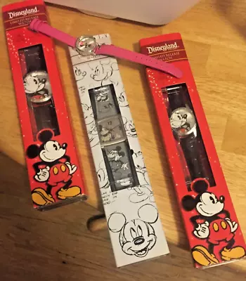 Lot Of 4 Vintage Disney Mickey Mouse Minnie Watches 3 New In Box- Needs Battery • $1.98