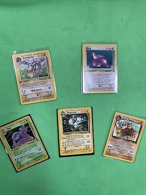 Pokémon Card Lot- Fossil WOTC 1ST Edition • $35