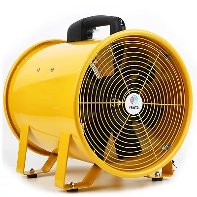 12  Axial Explosion Proof Fan Portable Ventilator Industrial Blower Fan • $109.99
