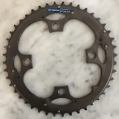 New-Old-Stock SR Suntour Chainring • PFF 9-Speed • 44T • 104BCD • 4-Arm • $20