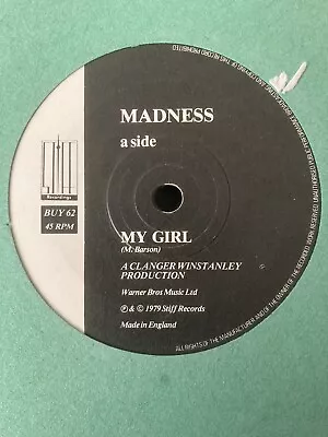 £0.89 • Buy Madness - My Girl  - 7  SINGLE - Ska 80’s