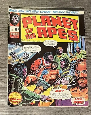 Planet Of The Apes #4 Marvel Uk Weekly 1974 • £5