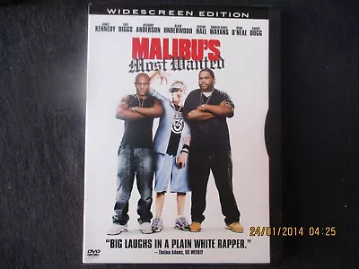 Malibu's Most Wanted Widescreen Edition Dvd James Kenndy Tayl Diggs Snoop Dog • $5.99