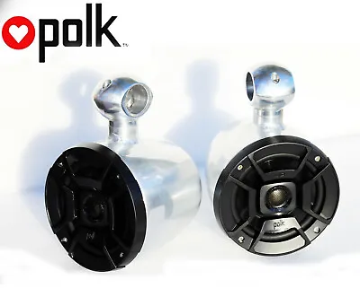 Dolphin T Tops 5.25  Anodized Speaker Pods W Polk DB522 300Watt Marine Speaker  • $316.90