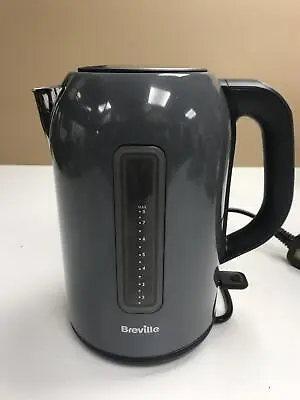 Breville IKT197 Illuminated Stainless Steel Kettle - Grey Rapid Boil Technology • £15.29