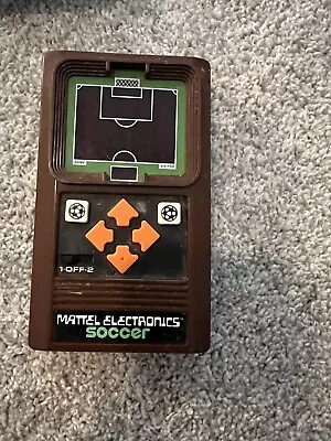 Vintage Mattel Electronics Soccer 1978 Handheld Game Rare Video Game • $11.98