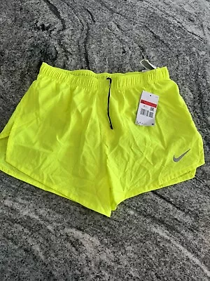 Nike Fast 4 Inch Lined Running Shorts. BNWT Mens Size Large. CJ7847-70 • £19.99