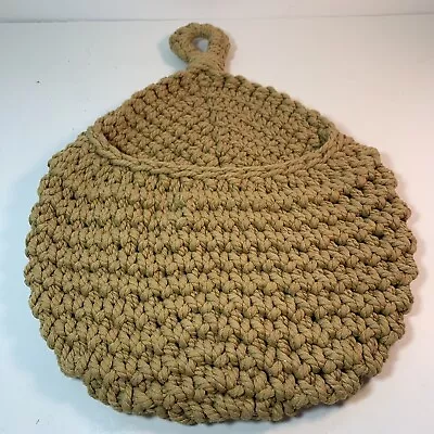 Hanging Vegetable Basket Kitchen 1 Pc Garden Hand-woven Jute Hanging Basket • $7.95