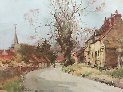 £4.50 • Buy Antique Print 1909 Bramshott On The Wey Hampshire From Painting Wilfrid Ball Art