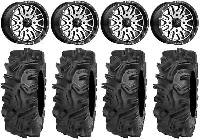 MSA Machined Brute 14  ATV Wheels 32  Mudda Inlaw Tires Renegade Outlander • $1315.60