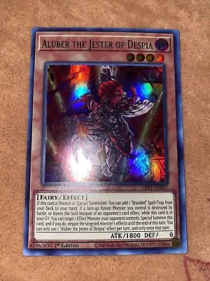 Aluber The Jester Of Despia 🔥 GFP2-EN097 Ultra Rare Yugioh • $29.99