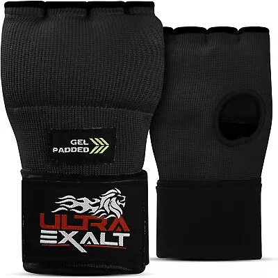 Hand Wraps Inner Boxing Gloves Wrist Wraps Muay Thai MMA Kick Boxing Padded S/M • $9.99