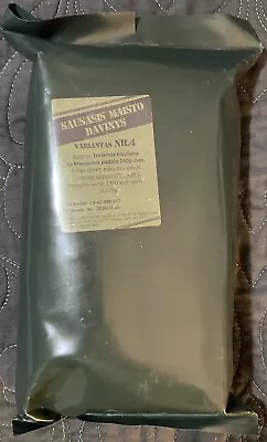 Lithuanian Army Food Ration #4 Military MRE In US • $35